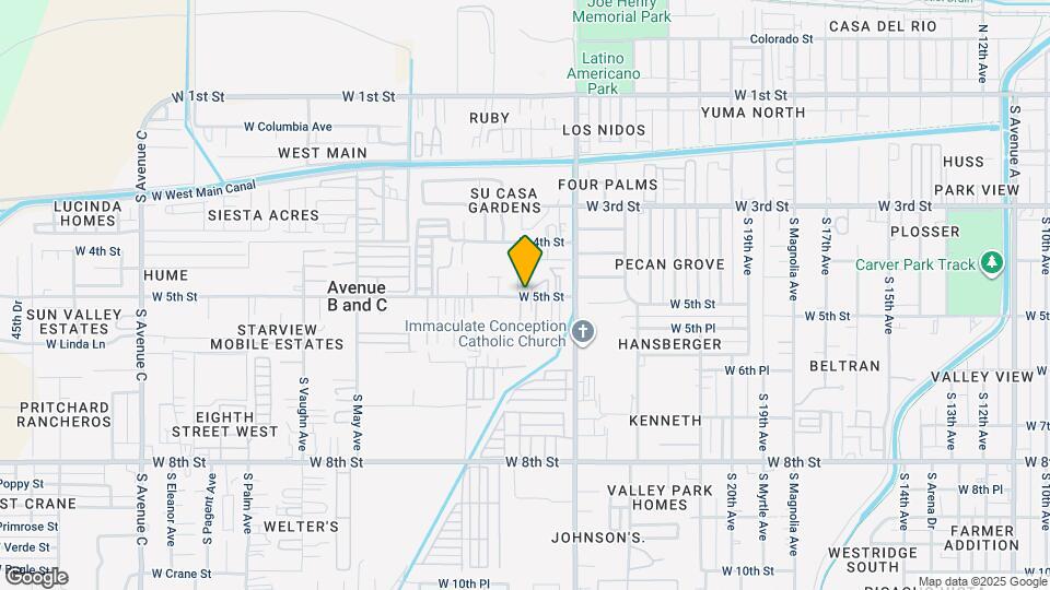 2640 W 5th St Map and Location Details