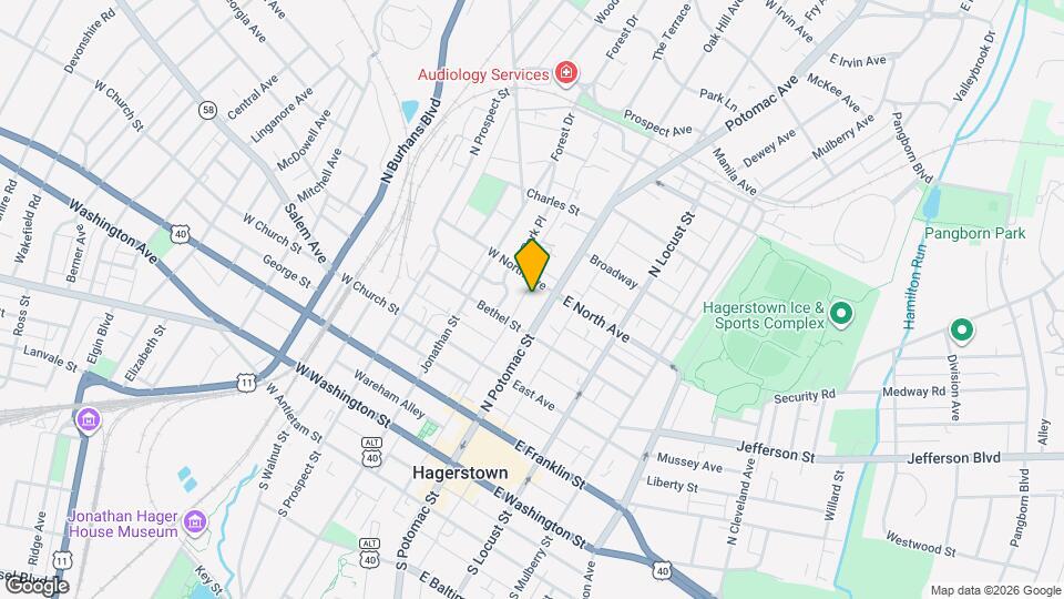 335 N Potomac St Mapa y Detalles de la Ubicación