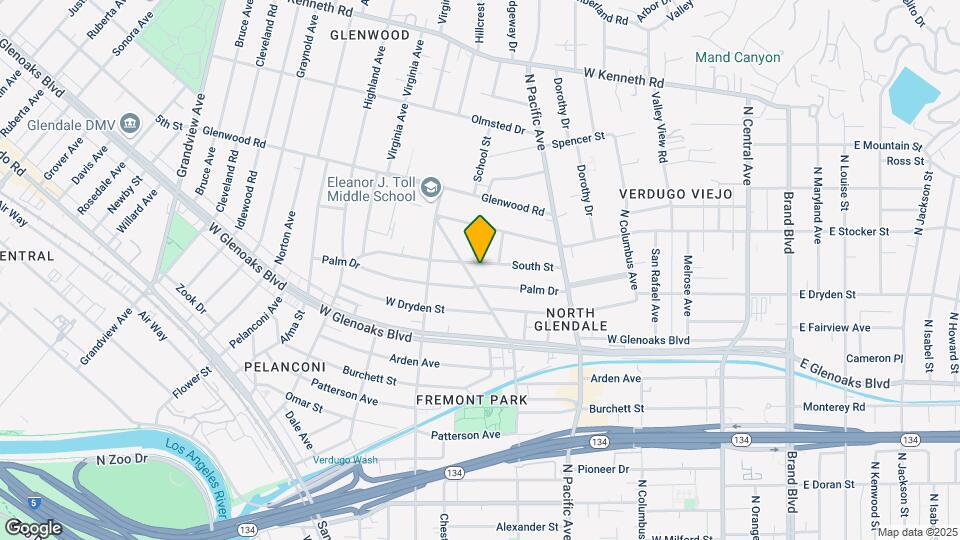 584 South St Map and Location Details
