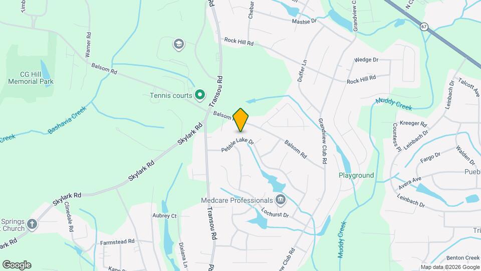 4669 Pebble Lake Dr Mapa y Detalles de la Ubicación