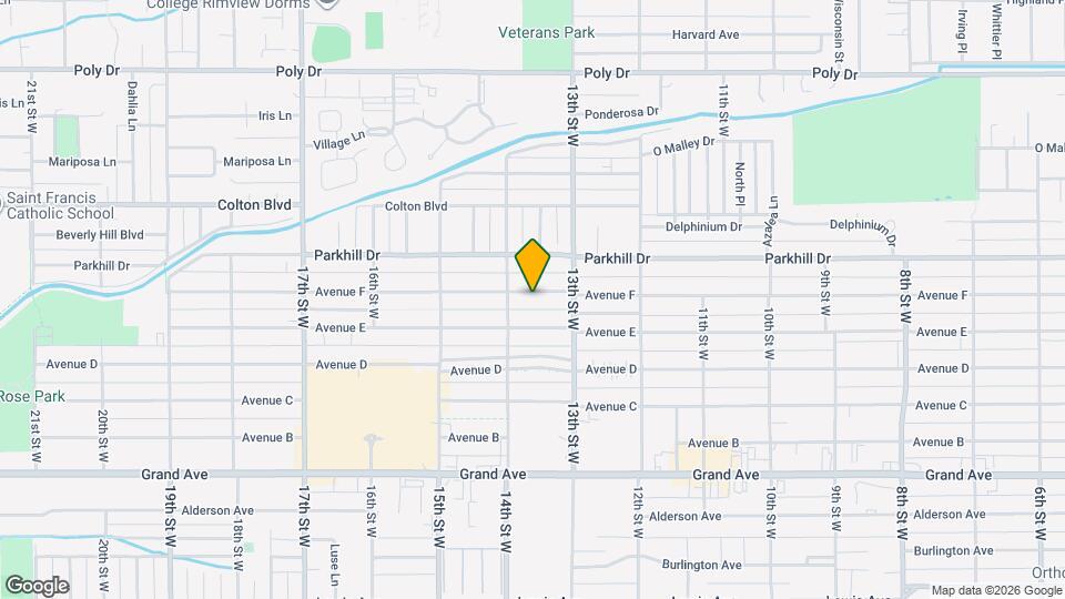 1330 Avenue F Map and Location Details