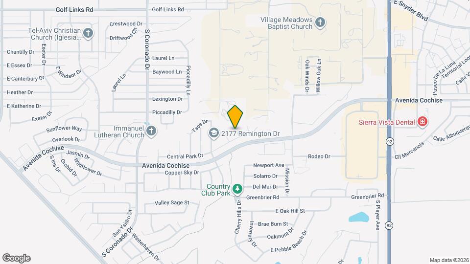 2150 Telluride Pl Map and Location Details