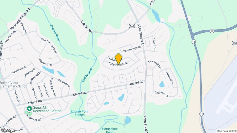 25 Bellows Falls Dr Map and Location Details