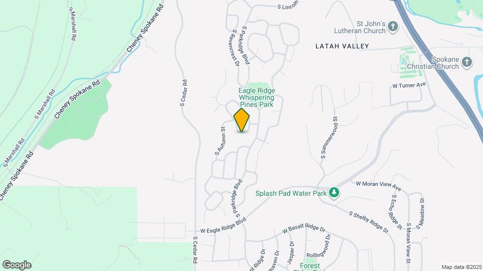 1017 W Highpeak Dr Map and Location Details