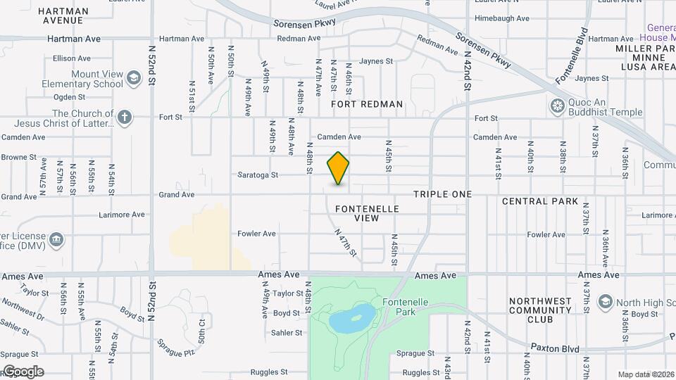 4616 Grand Ave Map and Location Details