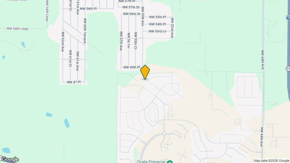 5450 NW 46th Ln Rd Map and Location Details