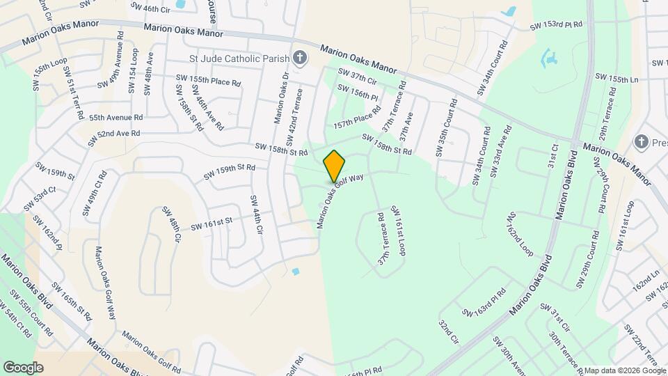 501 Marion Oaks Golf Way Map and Location Details
