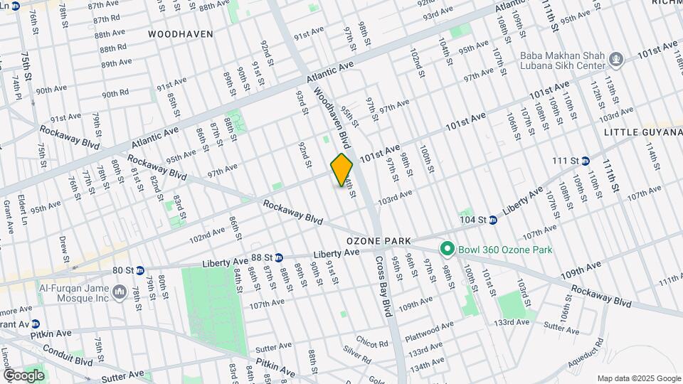 101-35 93rd St Map and Location Details