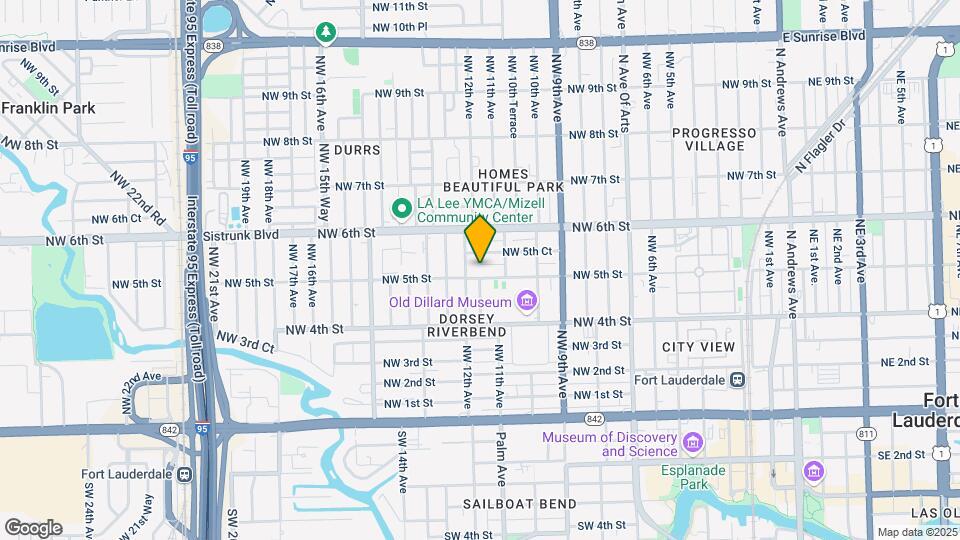 1125 NW 5th St Map and Location Details