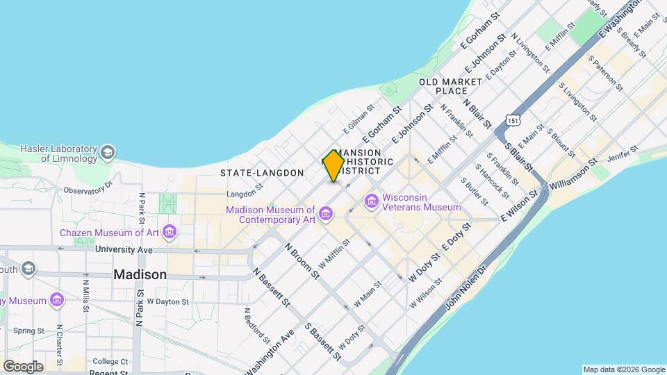 312 N Carroll St, Unit Apartment 2 Mapa y Detalles de la Ubicación