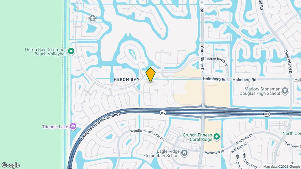 5842 NW 119th Dr Map and Location Details