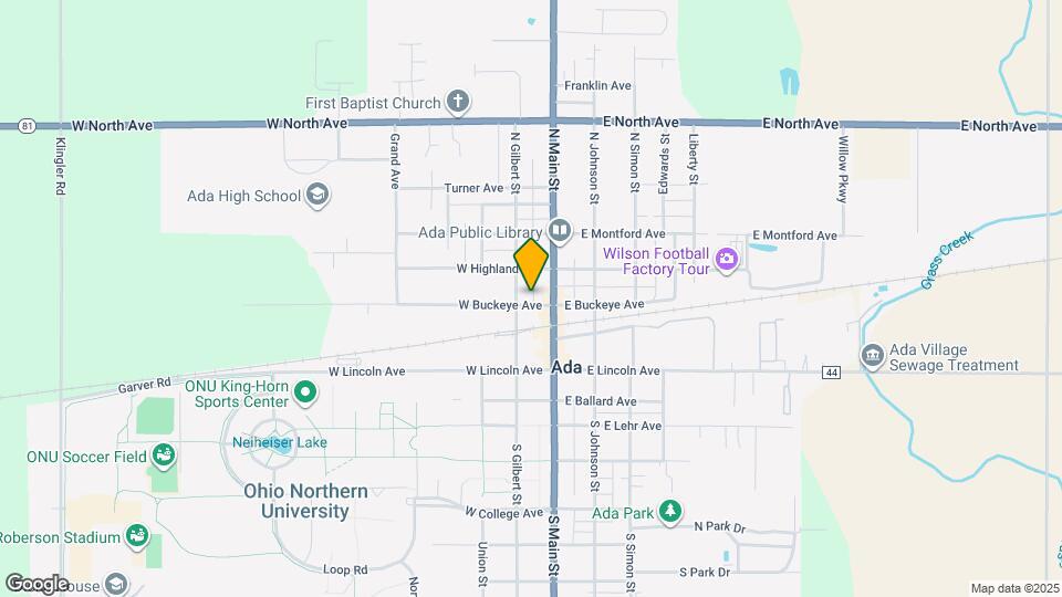 118 W Buckeye Ave Map and Location Details