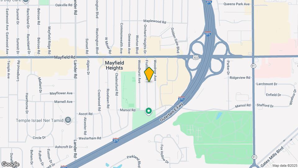 1589 Fruitland Ave Map and Location Details