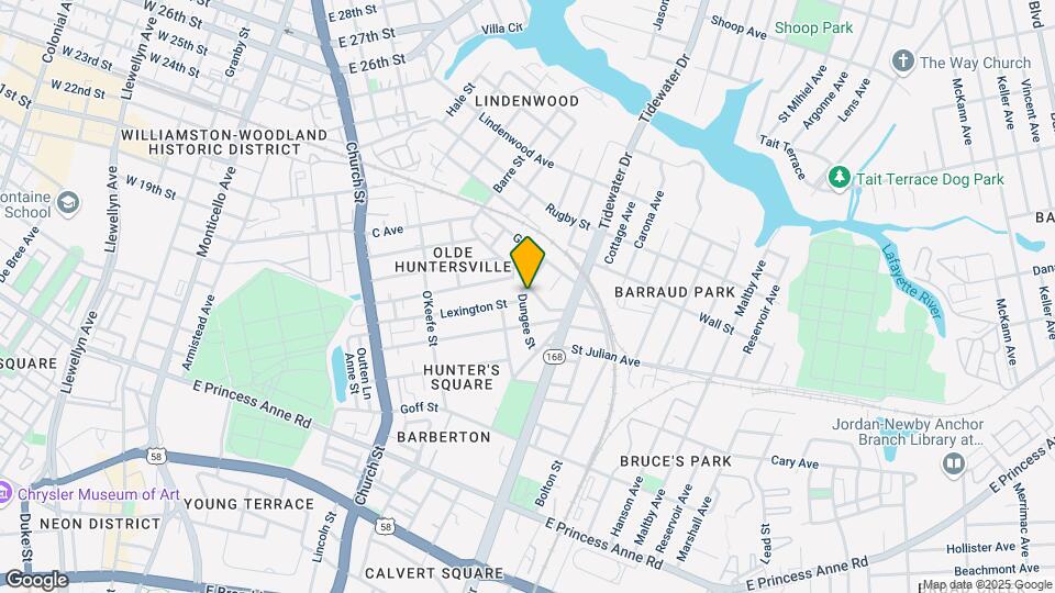 1540 Dungee St Map and Location Details