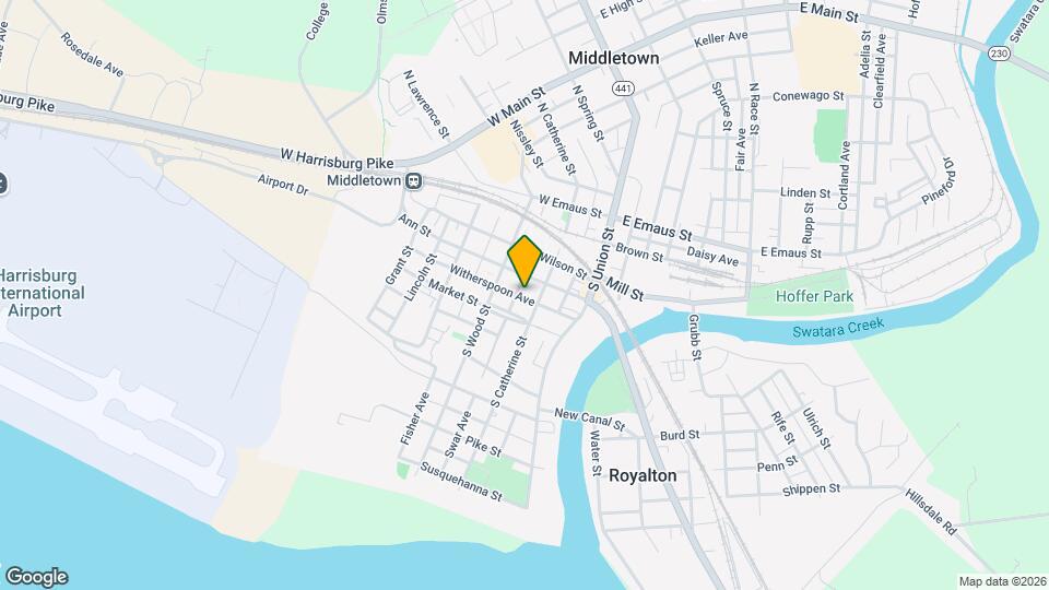 103 Witherspoon Ave Map and Location Details