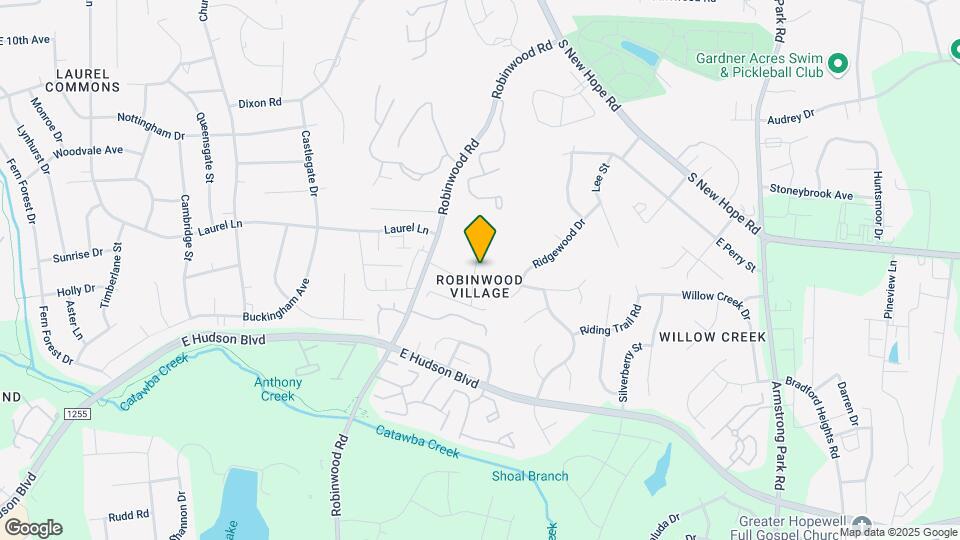 1660 Backcreek Ln Map and Location Details