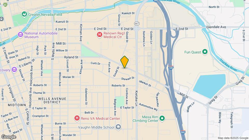 1560 Mill St Map and Location Details