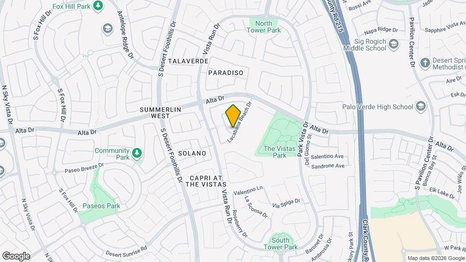 584 Playa Linda Pl Map and Location Details