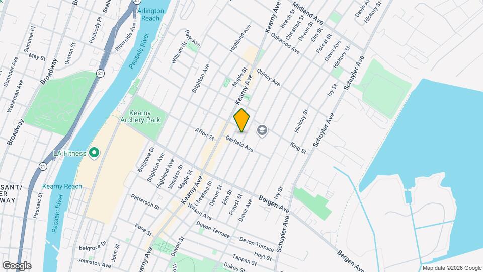 323 Devon St Map and Location Details