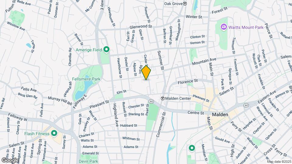 40 Cedar St Mapa y Detalles de la Ubicación