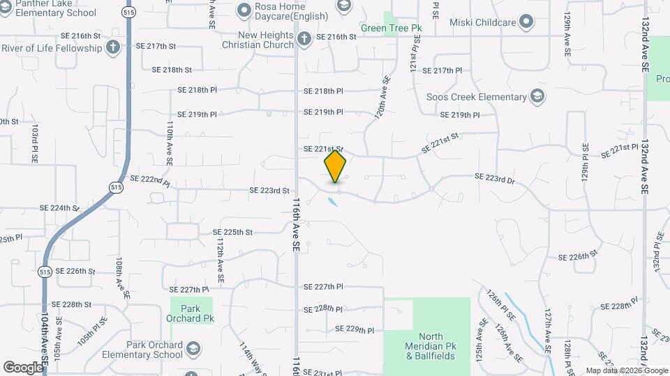 11720 SE 223rd Dr Mapa y Detalles de la Ubicación