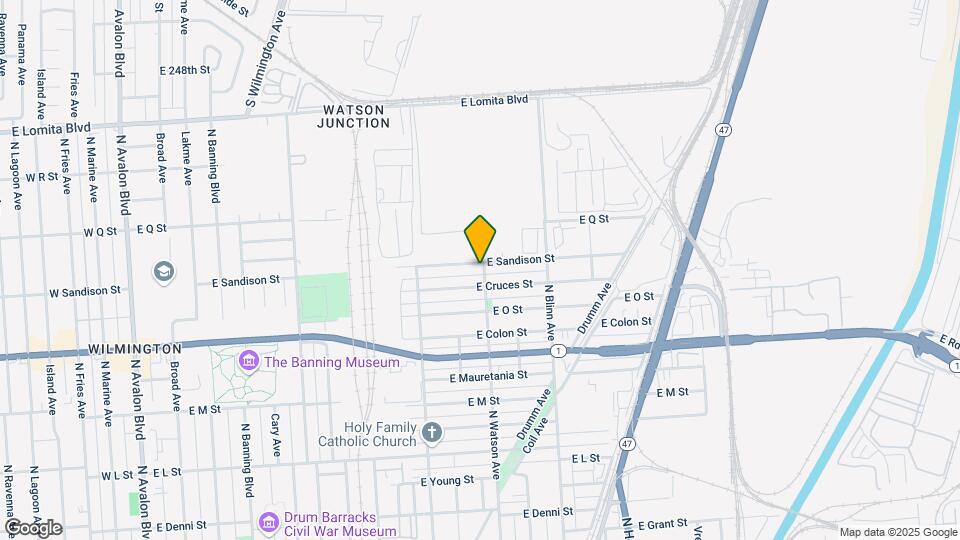 1214 E Sandison St Mapa y Detalles de la Ubicación