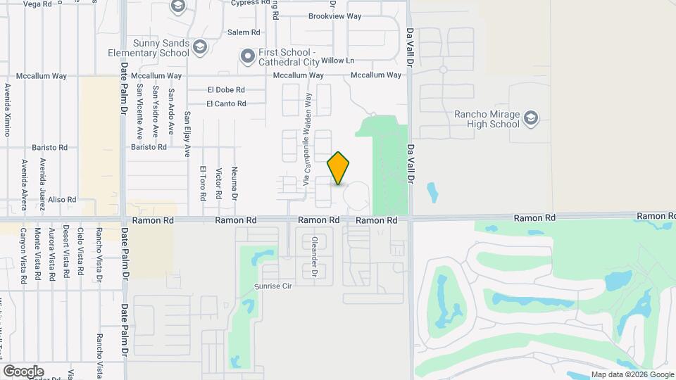 625 Via Firenze Map and Location Details