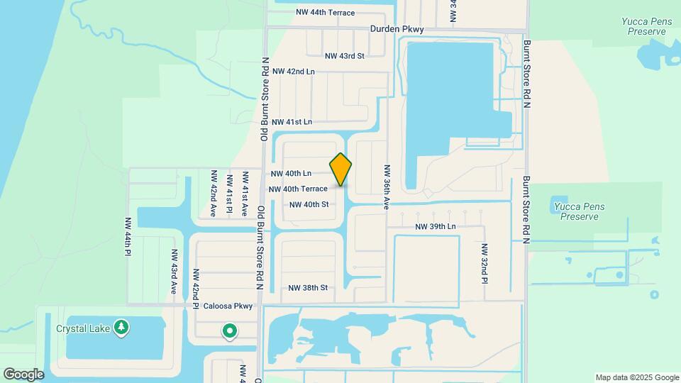 4011 NW 38th Ln Map and Location Details