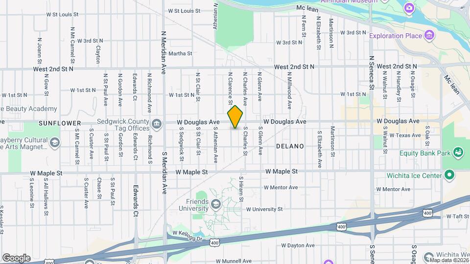 124 S Clarence St Mapa y Detalles de la Ubicación