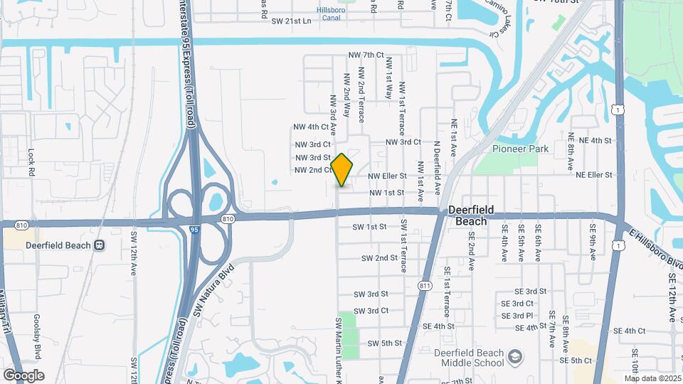 297 NW 1st St Map and Location Details