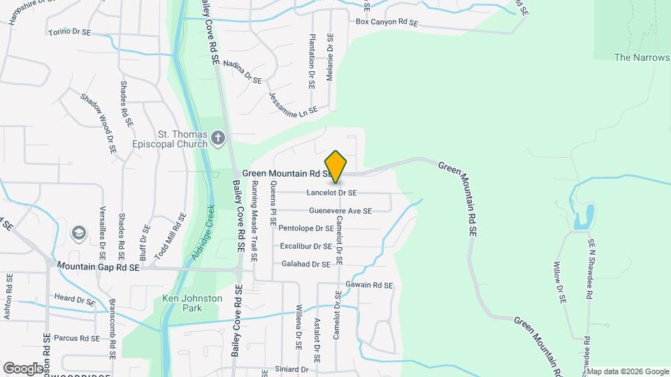 2521 Lancelot Dr SE Map and Location Details