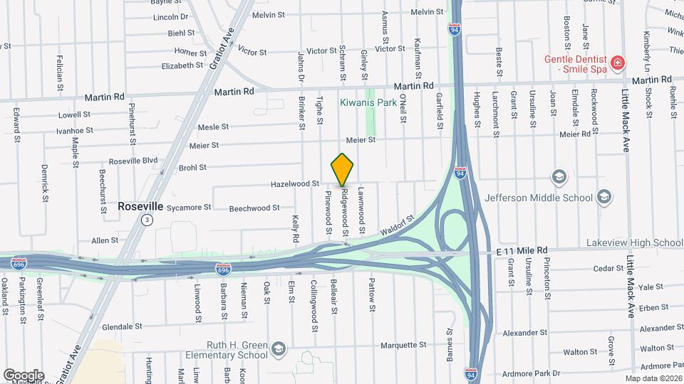 27341 Ridgewood St Map and Location Details