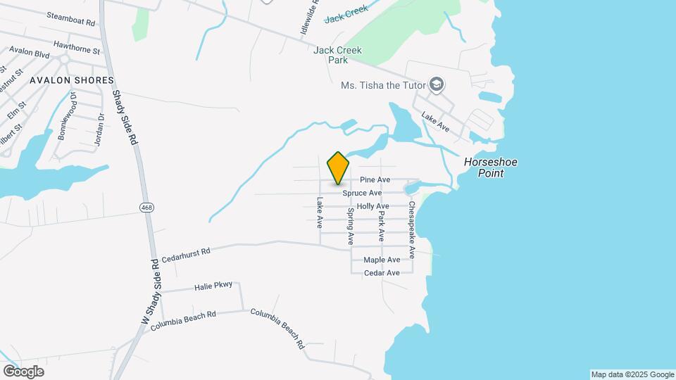 1196 Spruce Ave Map and Location Details