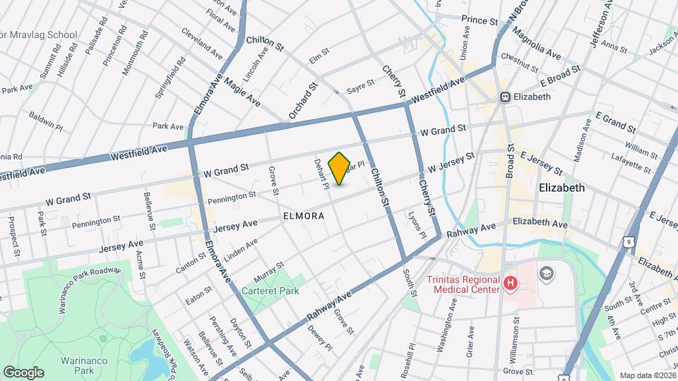 249 W Jersey St Map and Location Details