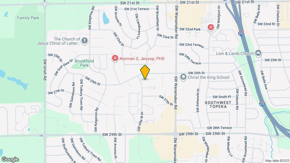 6131 SW 26th St Map and Location Details