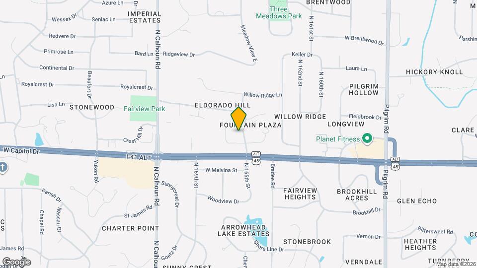 4055 Fountain Plaza Dr Mapa y Detalles de la Ubicación