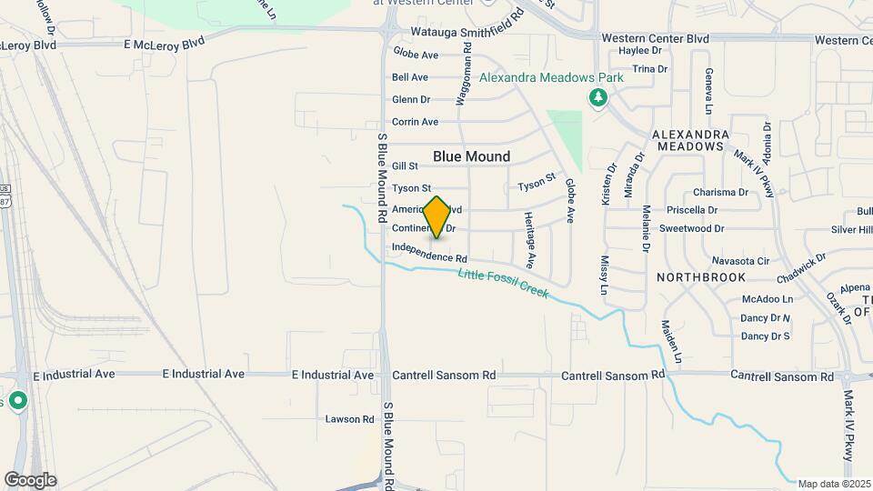 813 Liberty Ln Map and Location Details