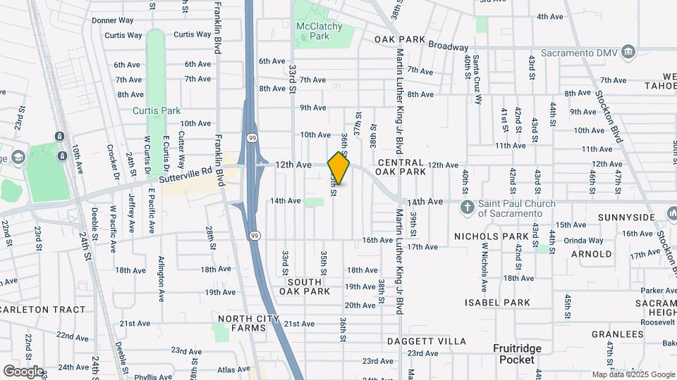 3825 35th St Mapa y Detalles de la Ubicación
