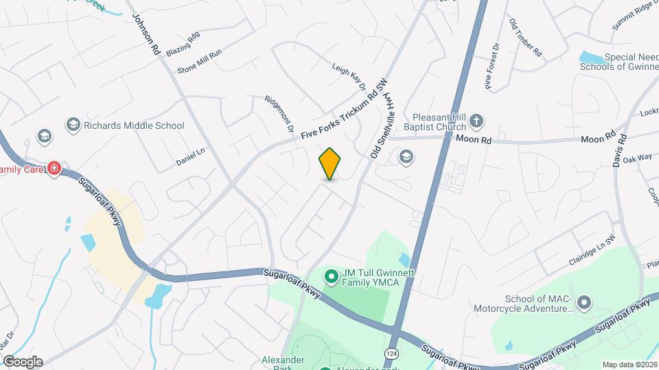 3207 Drayton Manor Run Map and Location Details