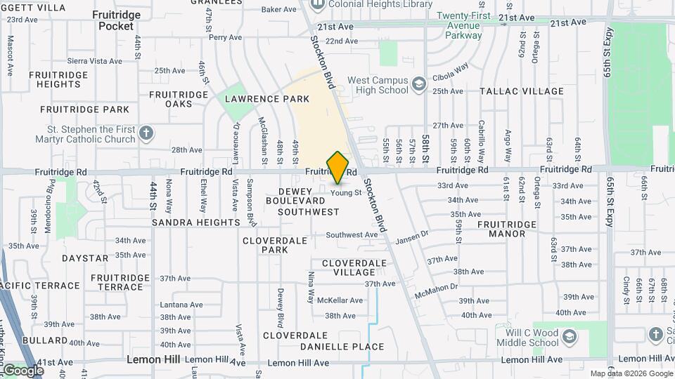 5640 53rd St Map and Location Details