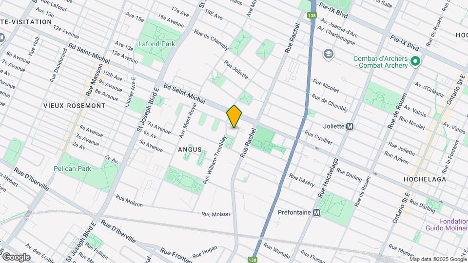 3101 Rue Omer-Lavallée Map and Location Details