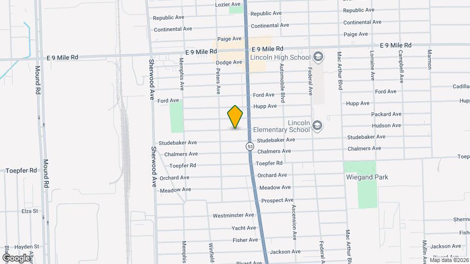7568 Hudson Ave Mapa y Detalles de la Ubicación