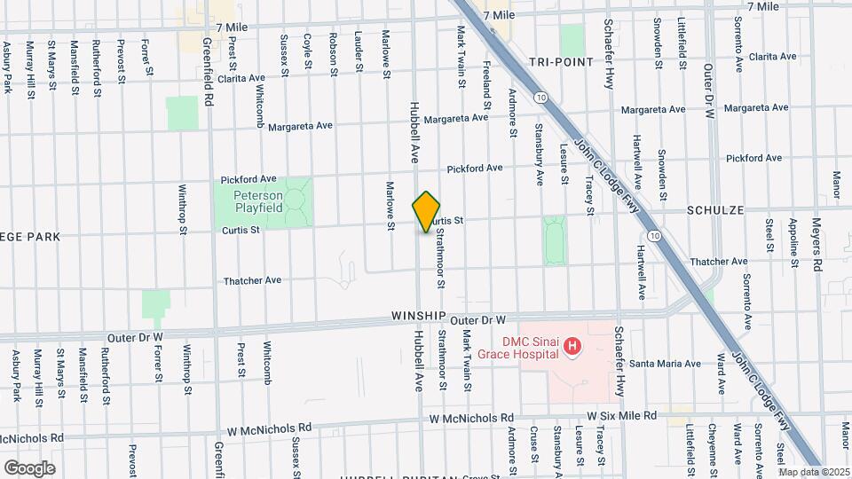 18070 Hubbell Ave Mapa y Detalles de la Ubicación