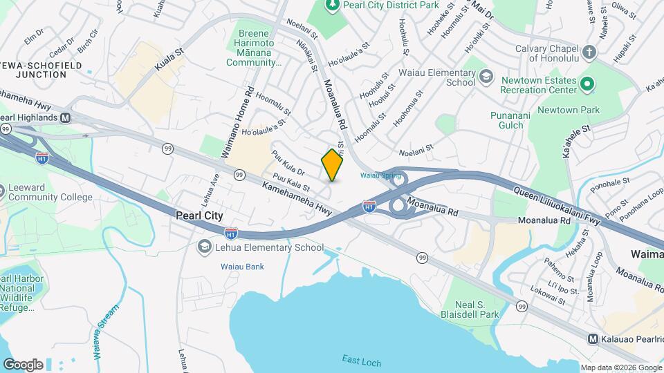 1091 Pu?u ?Alani Way Map and Location Details