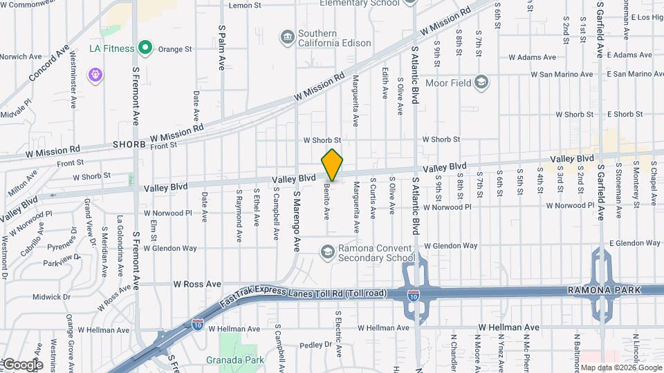 1412 Benito Ave Map and Location Details