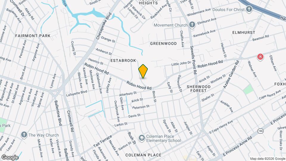 3424 E Bonner Dr Mapa y Detalles de la Ubicación