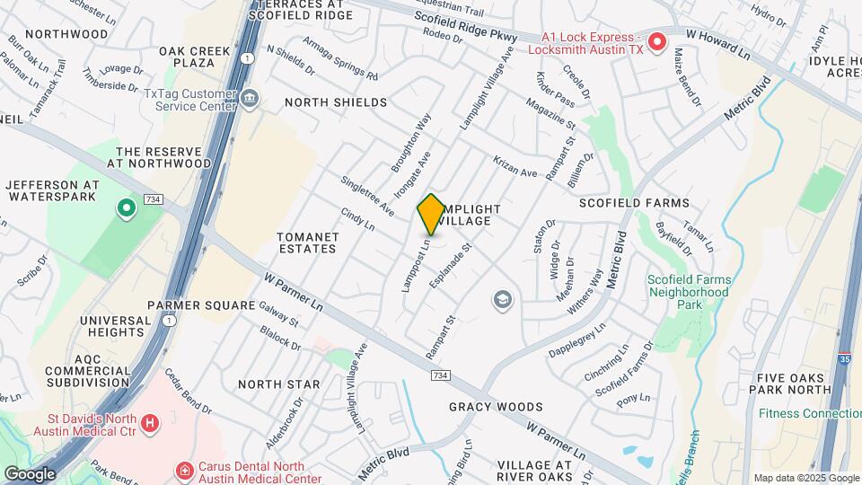 2010 Abbey Cir Map and Location Details