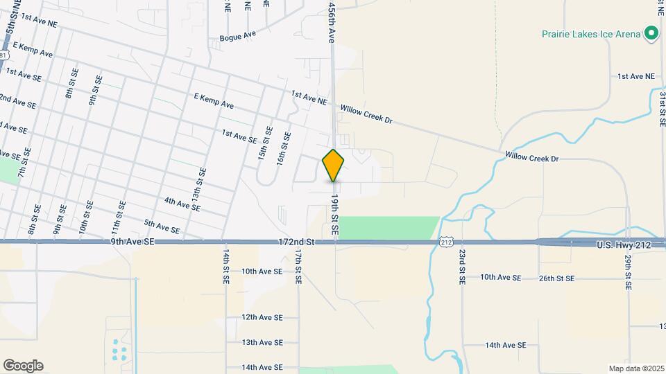 215 19th St SE Map and Location Details