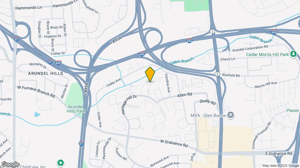 6425 Continental Dr Map and Location Details