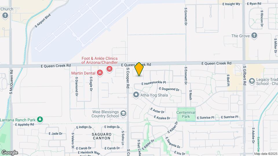 2093 E Lantana Dr Map and Location Details